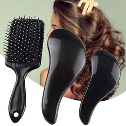 Haarborstels Black Comb Set TT Airbag Massage Grote plaat Hoogwaardige Antiknot Straightner Styling Tools 230325
