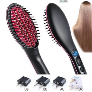 Brosses de cheveux Brosse Séchure à séchoir multifonction sèche à sec coiffure lisseur Peigne outils de style sèche-cheveux Brosse 110V-240V SU409 230811