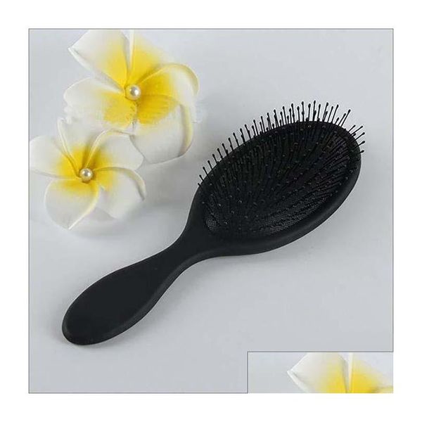 Cepillos para el cabello Cepillo Peines Magic Detangling Mango Ducha Mes Salon Styling Tamer Tool Drop Entrega Productos Cuidado DHD6W