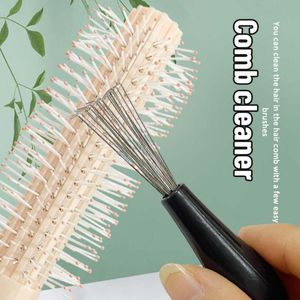 Brosses à cheveux peigne brosse nettoyant poignée en plastique nettoyant dissolvant outils de beauté intégrés produits fournitures 230809