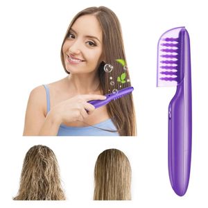 Brosses à cheveux Brosse démêlante électrique cheveux bouclés peignes démêler le cuir chevelu Massage desserrer les nœuds lisses enchevêtrements outils beauté santé 231218