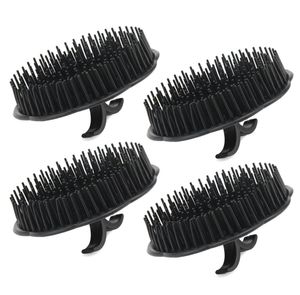 Brosses à cheveux L Mens Shampooing Brosse Scalp Masr Mas Floriated Douche Peigne Pour Nettoyage En Profondeur Main Croissance En Plastique Barbe Pe Hairchigonst5549409