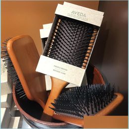 Haarborstels Paddle borstel Brosse Club mas Hairbush Comb Prevent Trichomadesis Hair Sac Masr Drop levering 2021 Producten C Topscissors DHG8F