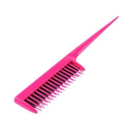 Brushes à cheveux Pro Peigne de queue de pointe pour le salon Barber Section DoubleLeryer Fine dents peigne Sqcyqq4718014