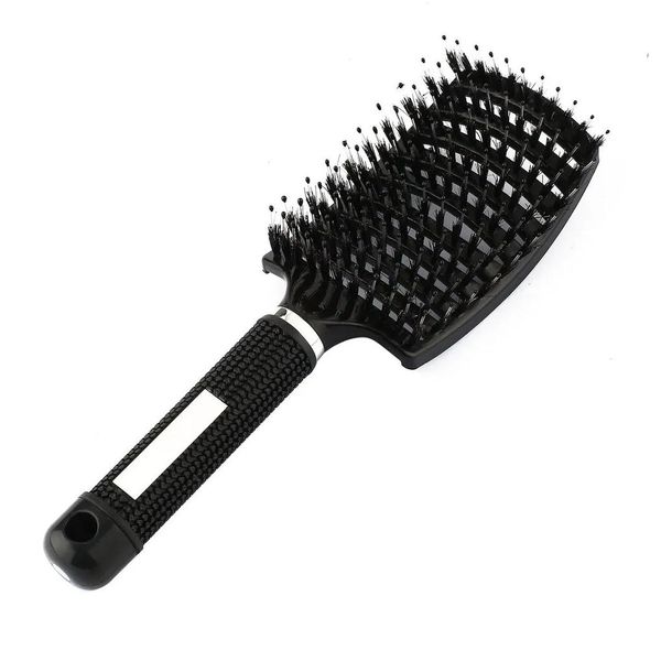 Brosses à cheveux Femmes Scalp Mas Peigne Bristle Nylon Brosse À Cheveux Humide Bouclé De Brosse Pour Salon De Coiffure Coiffure Outils De Coiffure 3726505 Drop D Otmft