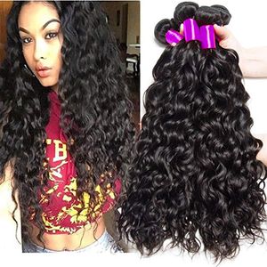 Haar Bulks 12A Peruaanse Water Wave Bundel Aanbiedingen 100 Onverwerkte Human Weave Extensions Natte en Golvende Bundels cheveux humain 230609