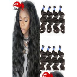 Hair Bulks Micro Mini Braiding BK Hannah Product Persheeed voor 3 stcs Body Wave Human No Reged Braziliaans Hair6821141 Drop Delivery Prod Otnvb