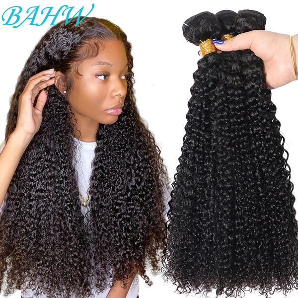 Les produits Hair Bulks sont vendus à perte afin d'augmenter la vente Bundles brésiliens Kinky Curly 100% Bundle de tissage humain non transformé 230508