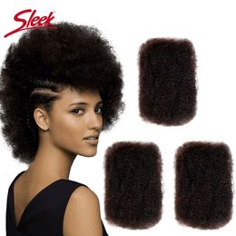 Cheveux en vrac élégant tresse sans attache mongole Afro crépus bouclés vague humaine en vrac pour 1Pc tressage Crochet tresses léger comme une plume 230728