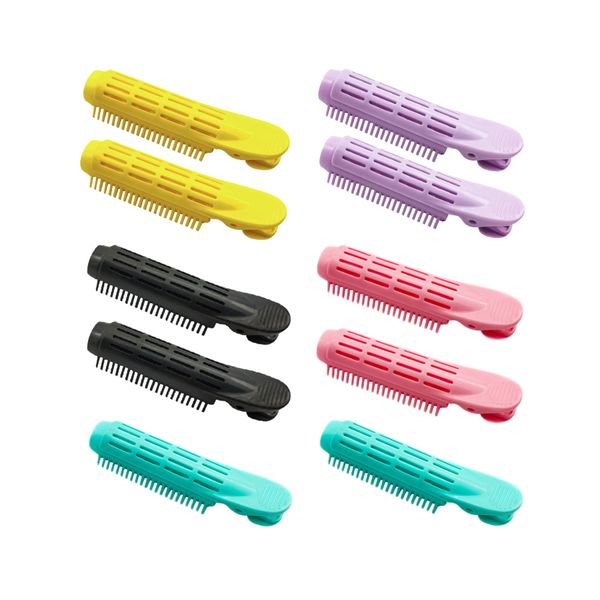 Rouleaux de soins capillaires, racines de cheveux, pince à cheveux naturelle moelleuse, sans chaleur, bigoudi en plastique, outil de coiffure, bricolage