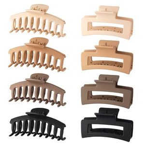 Haar Klauw Clips 4 Inch Antislip Grote Krab Haarspelden voor Vrouwen Dunne Haaraccessoires Barrette Meisjes Gifts286n