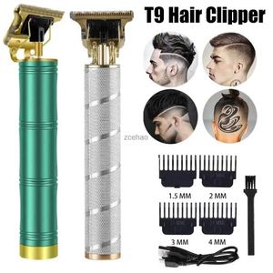 Hair Clippers Offre spéciale Machine de coupe de cheveux hommes tondeuse à barbe électrique tondeuse à cheveux T9 tondeuse à cheveux Rechargeable rasoir électrique barbe barbier