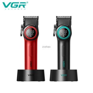 Hair Clippers Vgr Hair Clipper Professional Hair Trimmer Electric Hair Cutting Machine Draadloze Haircut Machine 9000 RPM Clipper voor mannen V-001