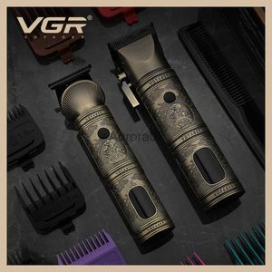 Tondeuses VGR V-670 Maquinas De Cortar Pelo Profesional Heren Kapper Professionele tondeuse Tondeuse Set Persoonlijke verzorgingsapparaten Jurken YQ231108