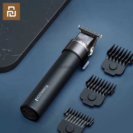 Tondeuses à cheveux Youpin Komingdon tondeuse à cheveux professionnelle Machine de coupe de cheveux tondeuse à barbe pour hommes rasage électrique rechargeable KMD-2717