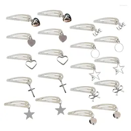 Clips de cheveux 10 paires Sweet Girls Clip Clip Hairpin BB-Barrttes Accessoire pour femmes Bijoux de coiffure Bijoux de canard