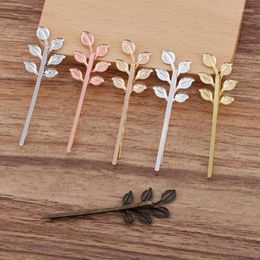 Pinces à cheveux 10 pièces rétro Motif fleur bijoux charme femmes feuille épingle à cheveux mot dossier Barrettes bricolage porter accessoires