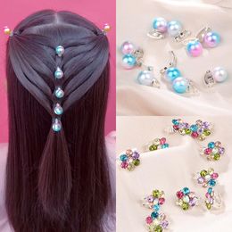 Haarclips 10 stks Vintage Pearl Digient Accessories Simple Kids Girls Bruids Haarspelden Buckle Barrette Wedding Sieraden