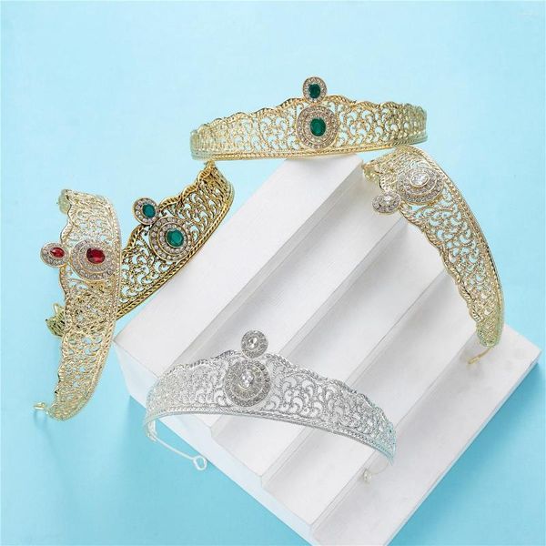 Pinzas para el cabello para mujer, adornos de corona nupcial con flores de cristal de junio de 2023, Tiaras grandes, coronas de joyería para boda