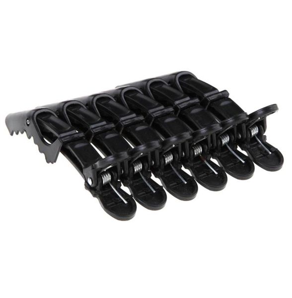 Clips de cheveux 6PCACK SALON CROCODILE PLASTIQUE BARRETTE SECTION CLIP GRING CHILRESSIR CLAMPS CHAWS TOL ACCESSOIRES8352919