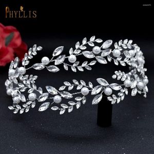 Haarspeldjes A406 Strass Bruiloft Hoofdband Bruids Hoofddeksels Vrouwen Haarband Tiara Bruid Sieraden Kroon Groothandel Accessoire