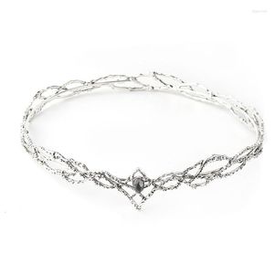 Pinces à cheveux couronnes de Style baroque, bandeau brillant princesse pour tête de mariée en strass