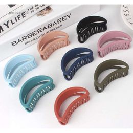 Clips de cheveux Barrettes 10pcs / lot 2021 Nouvelles acryliques Claw Hairpin Bath Bath Candy Sweet Girls Crab Accessoires 2,68 pouces