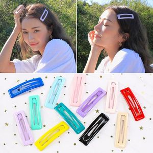 Pinces à cheveux Barrettes 20pcs Snap For Clip Pins Hairpins Color Metal Girls Summer Cartoon AccessoriesHair