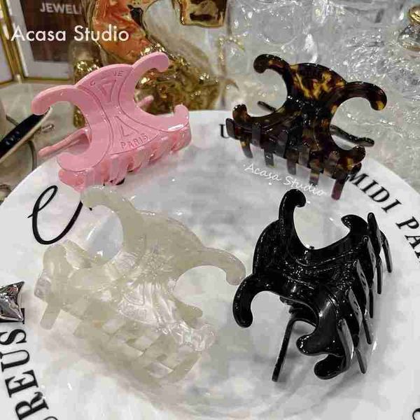 Clips de cheveux Barrettes Designer Français Triumphal Arch Grab Clip Clip à la mode et personnalisation Clip de requin Accessoires Hair Accessoires de haute qualité Elegant 3V81