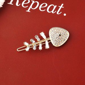 Haarspeldjes Haarspeldjes Haarspeldjes Gesimuleerd Kristal Schattig Vis Vrouwen Clip Haarspelden Metaal Schattig Accessoires Meisjes Sieraden Mode Pins Cadeau