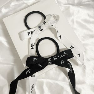 Haarspeldjes Haarelastiekjes Designer Letter Haarelastiekjes Haarring Strik Brandd Elegante Eenvoudige Stijl Voor Vrouwen Meisjes Haarsieraden Haaraccessoire 2024