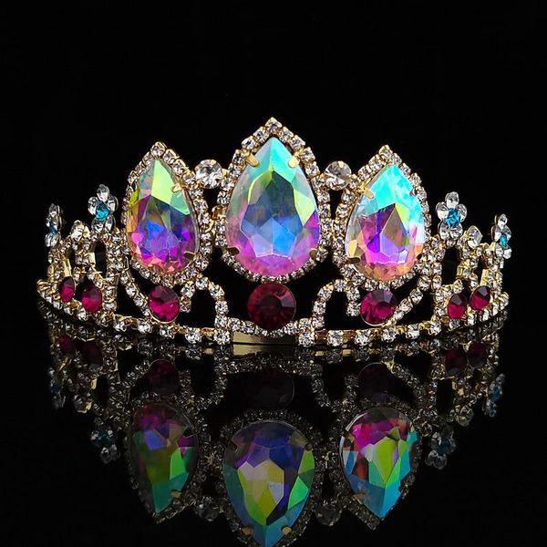 Pinces à cheveux Barrettes Rapunzel Tiara, couronne de costume de princesse d'or, cadeau pour fan emmêlé de petite fille, cosplay adulte, options de couleur AB, clair