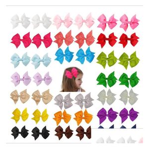 Pinces À Cheveux Barrettes Ruban Côtelé En Queue De Poisson Arc En Épingle À Cheveux Coiffe Pour Enfants Gsfj088 Mix Ordre Drop Delivery Bijoux Hairjewelry Dhicn