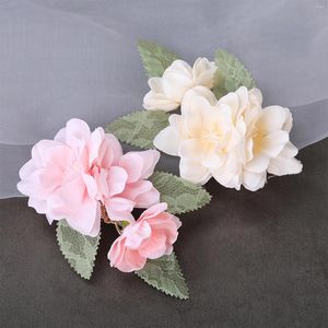 Haarspeldjes Grote Bloem Haarspelden Kant Retro Chinese Stijl Hoofddeksels Voor Vrouwen Vintage Parels Bloemen Haarspelden Accessoires