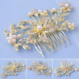 Clips de cheveux Bridal Combs Accessoires de mariage NOIVA EXQUIS EN EAU DU CHOD