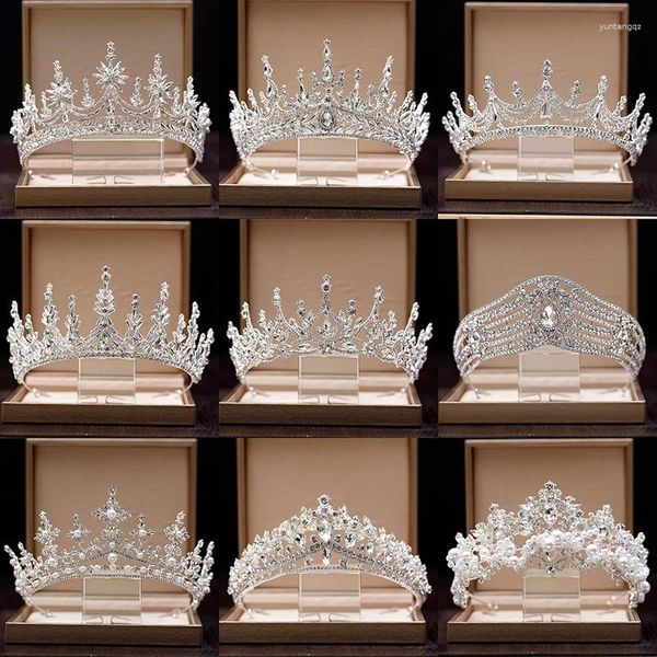 Pinzas para el pelo, accesorios para corona nupcial, Japón y Corea del Sur, banquete de boda, regalo de cumpleaños, tocado de princesa