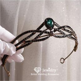 Pinzas para el cabello, corona nupcial, accesorios para mujer, diademas para el pelo de boda, joyería de compromiso, diademas con forma de gota de agua YQ139