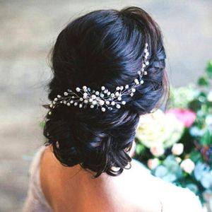 Pinces à cheveux ornements de mariée mode coiffure accessoires de mariage peigne pour femmes fille casque coiffure tête décoration broche
