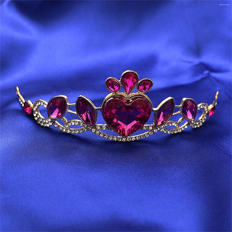Hair Clips Bride Wedding Tiaras And Crowns Shiny Rhinestone Princess Diadem Birthday Party Jewelry For Women Girls Crystal Headbands