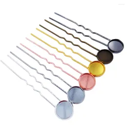 Haarclips Bulk 200-delige stokken Haarspelden met 14 mm rand Blanke kammen Basisinstellingen Bevindingen HCF14
