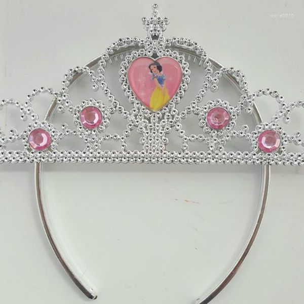 Pinzas para el cabello para niños, accesorios para vestido de escenario, accesorios de joyería, corona de princesa de nieve, traje de barra mágica