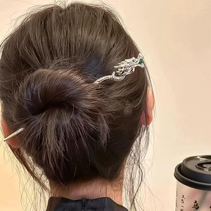 Haarspeldjes Chinese Stijl Draak Kwastje Stok Jaar Hanfu Hairstyling Accessoires Vrouwen Meisje Retro Haarspeld