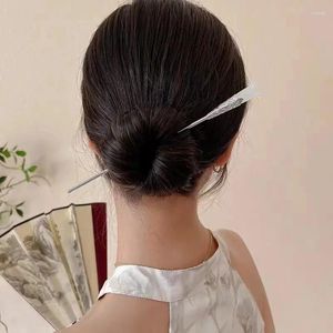 Haarspeldjes Chinese Stijl Magnolia Bloem Haarstokjes Voor Vrouwen Vintage Metalen Kwastje Vork Eetstokje Haarspelden Accessoires