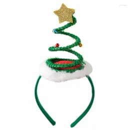 Clips de cheveux Treat de Noël Tree Bandands Party for Creative Po Prop accessoires Decoration Fournitures Fournitures