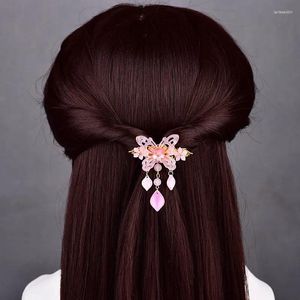 Pinces à cheveux classiques et mignonnes, épingles à cheveux en cristal, papillon, frais, créatif, coloré, pétale de glaçage, bijoux, cadeau en cœur pour fille