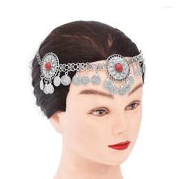 Pinces à cheveux pièce gland femmes bandeau Vintage turc breloques sculpté coiffure bijoux déclaration bohème ethnique Feminina