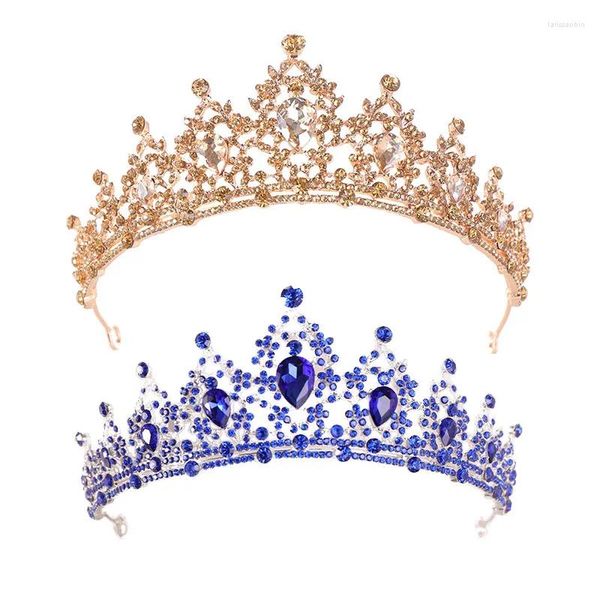 Couronne de pinces à cheveux pour enfants filles, princesse, Durable et résistante à la décoloration, fêtes d'anniversaire applicables