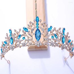 Pinces à cheveux DIEZI luxe élégant coréen strass diadème couronne pour fête de mariage reine mariée mariée cristal accessoires bijoux