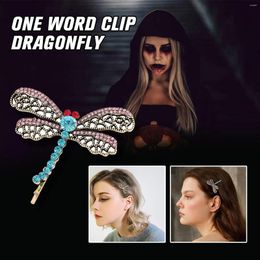 Clips de cheveux Dragonfly Halloween Clip avec une fille Headwear un mot accrocheur doux pour diverses occasions