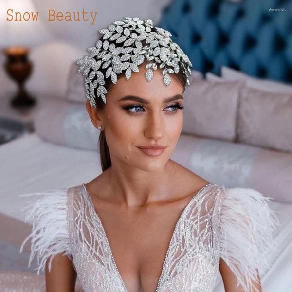 Pinces à cheveux DZ021 Couvre-chef de mariage Bijoux de concours Coiffes de fiançailles Couronne de princesse Bandeaux d'anniversaire Diadèmes et couronnes de mariée de luxe